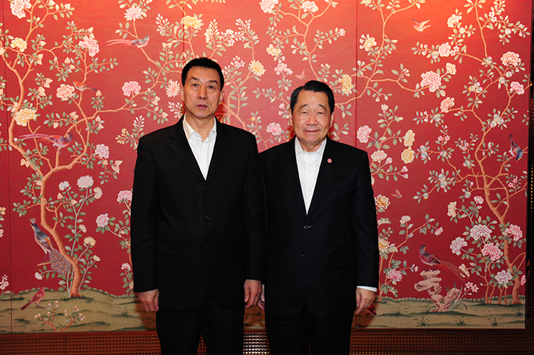 国务委员王勇会见正大集团谢国民董事长