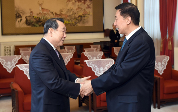 国务委员王勇会见正大集团谢国民董事长一行